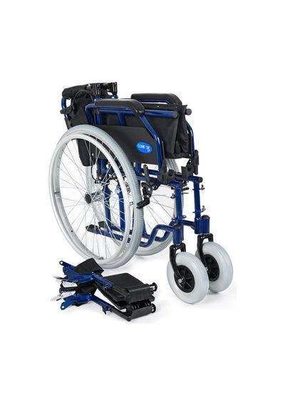Dm-321 45cm Hafif Alüminyum Özellikli Tekerlekli Sandalye
