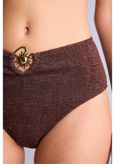 Defacto Regular Fit Bürümcük Bikini Altı-fall İn Love E0209ax25smbn341 Kahve