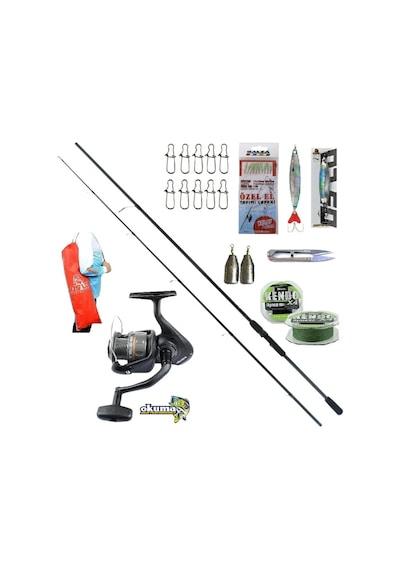 Revenger Rv-40 Remixon Double Black 270cm 20-40gr Spin Olta Takımı Seti