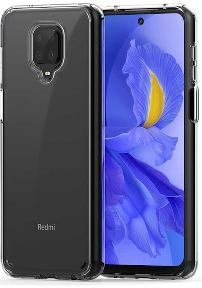 Xiaomi Redmi Note 9 Pro Kılıf Zore Coss Şeffaf Sert Silikon Kılıf Renksiz
