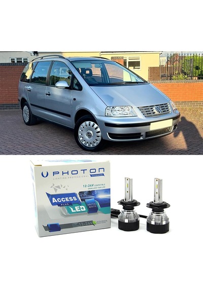 Vw Sharan Kısa Far Ampulü H7 Access Yeni Seri Beyaz 2001-2010