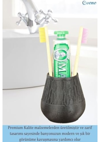 Üstü Diş Fırçalığı Füme Renk 100x60x60 Mm Füme Tek Ebat Ba2002 007 Bbn Çok Renkli