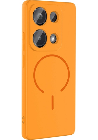 Xiaomi Redmi Note 13 Pro 4g Kılıf M-safe Şarj Özellikli Zore Meta Kapak 1