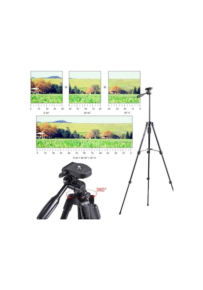 Bluetoothlu Tripod Tam Telefon Tutucu Tripod 43Cm-125Cm 5
