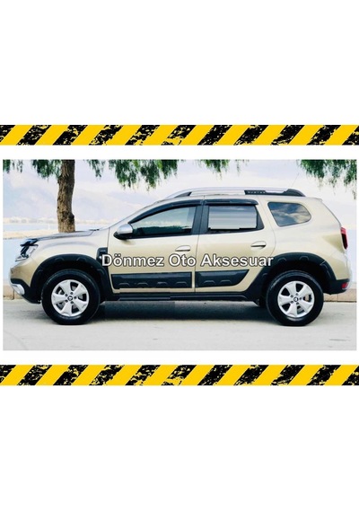 Dacia Duster Mügen Cam Rüzgarlığı 2018 Sonrası 4 Lü Set N11.1561