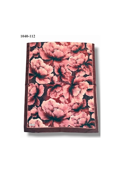 Moon Scarf Şal Moon Scarf Soft Pamuk Şal Bordo 1040-112 Çok Renkli