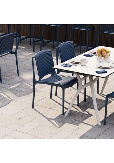 Nes Polipropilen Sandalye - Bahçe, Balkon, Teras, Veranda, Havuz Başı, Dış Mekan, Kafe, Restoran, Otel İçin, İstiflenebilir, Saks Mavi Çok Renkli Nes Polipropilen Sandalye - Bahçe, Balkon, Teras, Veranda, Havuz Başı, Dış Mekan, Kafe, Restoran, Otel İçin, İstiflenebilir, Saks Mavi Çok Renkli