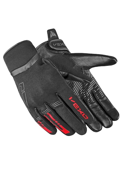 Vexo Aero Plus Siyah-kırmızı Sertifikalı Motosiklet Eidiveni