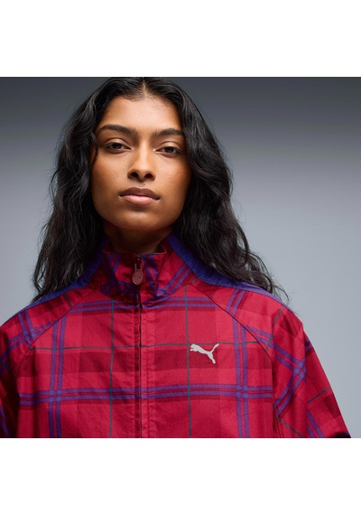 Puma T7 Tartan Kadın Kırmızı Ceket 636628-23