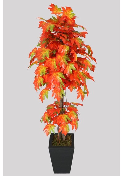 Yapay Çiçek Deposu Yapay Ağaç Tatar Akçaağacı 170 Cm Kiremit Acer Tataricum