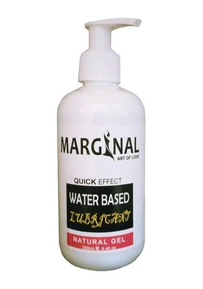 Marginal Water Based 250 Ml Lubricant Gel Snmx - Marginal 250 Ml Jel