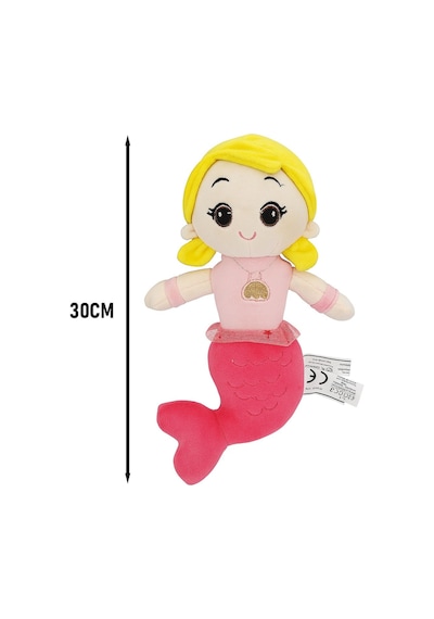 Deniz Kızı Peluş Oyuncak 35 Cm Sevimli Denizkızı Bebek Sevimli Hediyelik Çok Renkli
