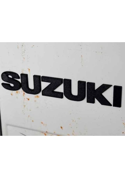 Suzuki Bagaj Yazısı Siyah 3d Plastik 0