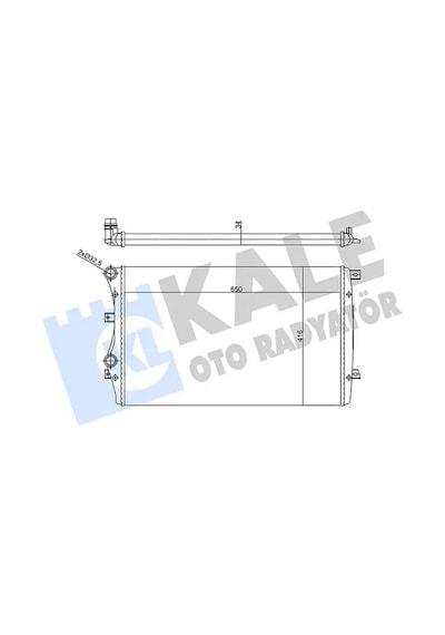 Seat Leon Motor Radyatoru 1.4 2008-2012 Caxc Kale 356925