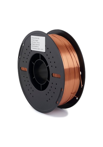 Filamix Silk Bakır Filament 1.75mm 1kg İpeksi Parlak Görünüm