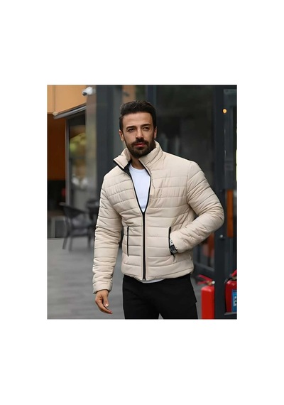 Genel Markalar Onurmen Yeni Sezon Preminyum Kalite Kışlık Modeller Bej Bej