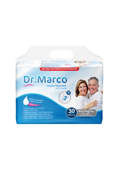 Dr. Marco Bel Bantlı Yetişkin Hasta Bezi XL 30'lu