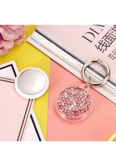 Lexroo Airtag Silikon Anahtarlık - Rose Gold