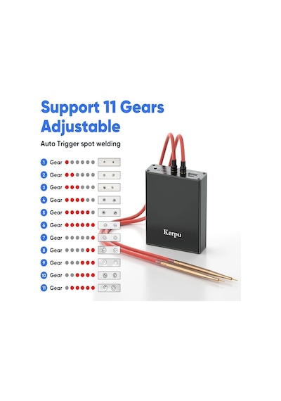 Cordial Kerpu Cp01 Taşınabilir Nokta Kaynak Makinesi Usb Şarj 18650 Pil Dıy Kaynak Seti