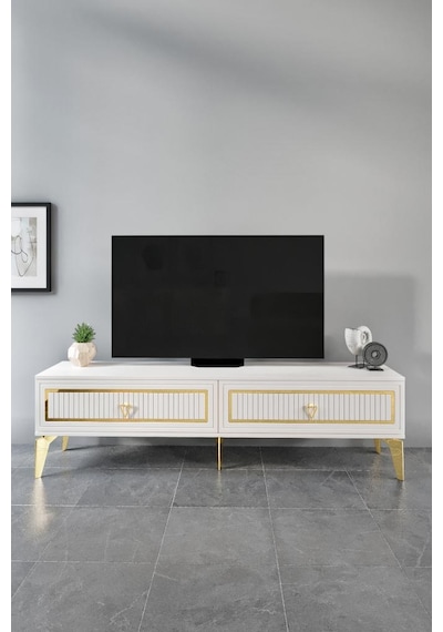 150 CM TREND MDF MEBRAN KAPAK EKRU GOLD