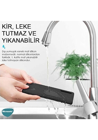 Kılıf Apple İphone 15 Pro Max İçin Groovy Soft Siyah İphone 15 Pro Max İle Uyumlu Kılıf - Siyah 50 x 22