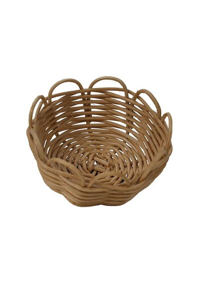 E38 El İşçiliği Hasır İp Sepet Örgü 8 8 Cm - 6185 Karışık