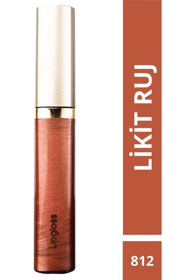 Kajal Likit Dudak Parlatıcısı Ruj & Liquid Lipstick 812 Nude