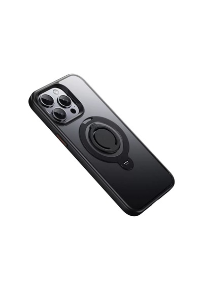 Joko Apple İphone 15 Pro Avatar 360 Dönen Magsafe Kapak - Siyah