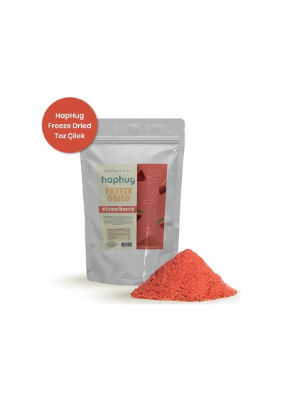 Freeze Dried Toz Çilek - Toptan Paket 1 Adet
