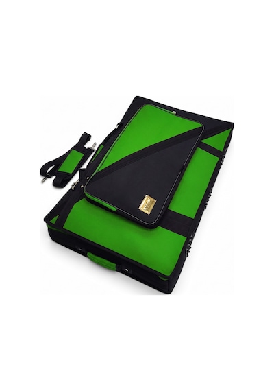 Xdj-rx3 Için Uyumlu Soft Case Taşıma Çantası Crossline Yeşil