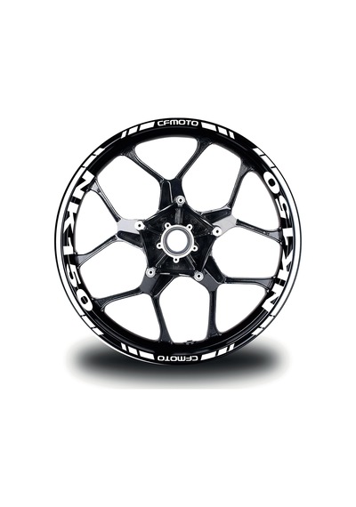 Cfmoto 150nk Takım Jant Sticker Etiket Modeli Beyaz Renk