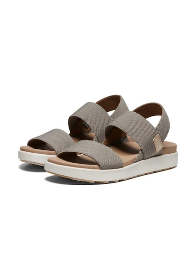Keen Elle Backstrap Kadın Sandalet - Taupe Kahverengi