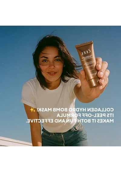 Soyulabilen Kolajen Yüz Maskesi 50 Ml - Nemlendirici Ve Arındırıcı
