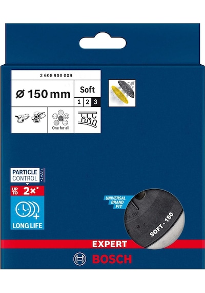 Bosch Expert 150 Mm Zımpara Tabanı Yumuşak Gex 150 2608900009