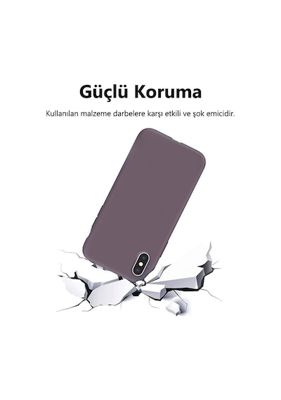 Apple Uyumlu  iPhone 11 Pro Max ile Logolu Silikon Kılıf Altı Kapalı İçi Kadife Lansman Arka Kapak