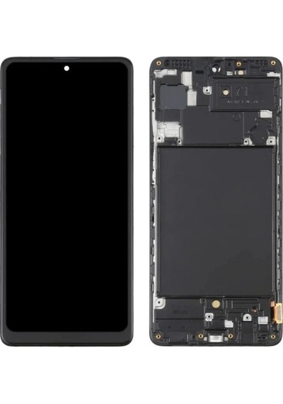 Samsung Uyumlu A71 A715 Tft Lcd Ekran Dokunmatik Çıtalı + Tamir Seti