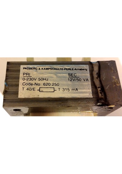 230V Giriş 12V 50Va Çıkış Padberg&Kampschulte Trafo