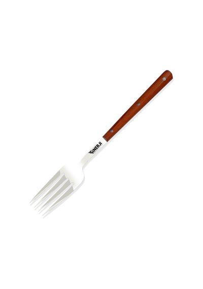 Wooden Venge Saplı Steak Çatalı