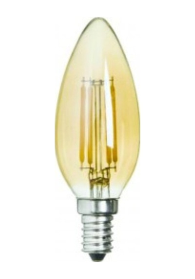 Kes601 Led Flamanlı Buji Ampul 4w/2700k-günışığı