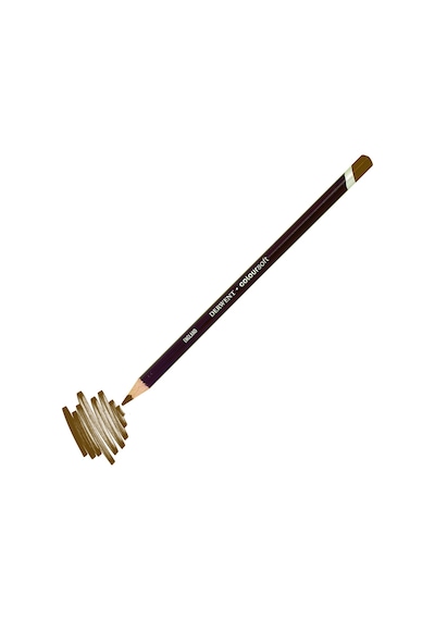 Derwent Coloursoft Pencil Yumuşak Boya Kalemi C530 Pale Brown