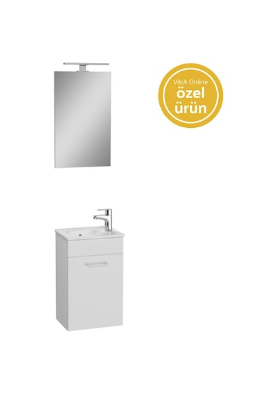 VitrA Ardea 67087 Banyo Dolabı Seti Kapaklı 40 cm Parlak Beyaz VitrA Ardea 67087 Banyo Dolabı Seti Kapaklı 40 cm Parlak Beyaz