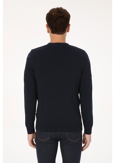 U.s. Polo Assn. Erkek Lacivert Hırka Triko 50307952-vr033 Lacıvert