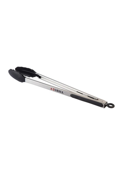 Igrıll Silikon Uçlu Barbekü Mangal Maşası 45cm