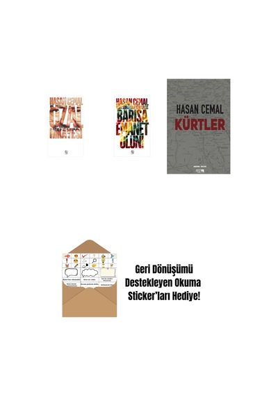 Özal Hikâyesi + Barışa Emanet Olun + Kürtler + Okuma Sticker'ları