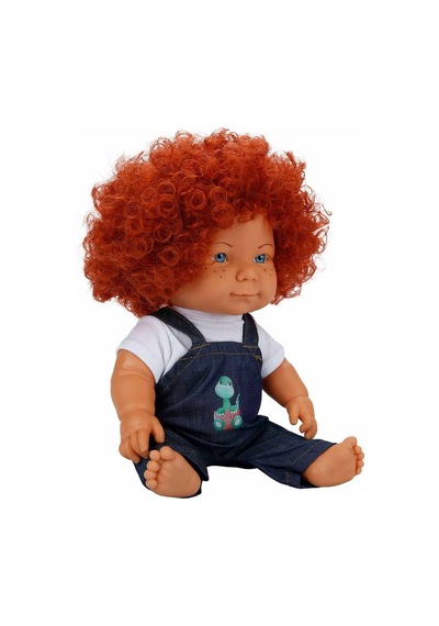 30151 Sunman, Curly Kıvırcık Saçlı Bebek 35 Cm