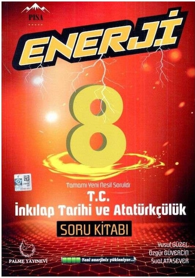 Palme 8. Sınıf Enerji İnkılap Tarihi Soru Kitabı