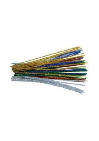 Ponart Glitter Şönil Metalik - Pipo Temizleyici 30 Cm. 50 Adet