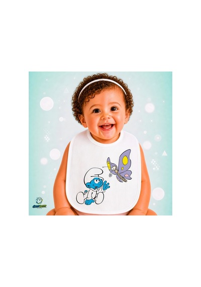 Şiirnler Keten Bebek Mama Önlüğü Yumuşak - Emici - Yıkanabilir - Özel Tasarım P184 Çok Renkli