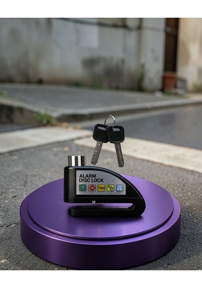Su Geçirmez Alarm Disk Kilidi Xuczmotorkilit-7