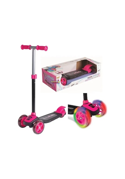 Cool Wheels Işıklı Twıst Scooter Pembe 001